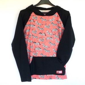 Zebras Flüdie (Flannel Hoodie)